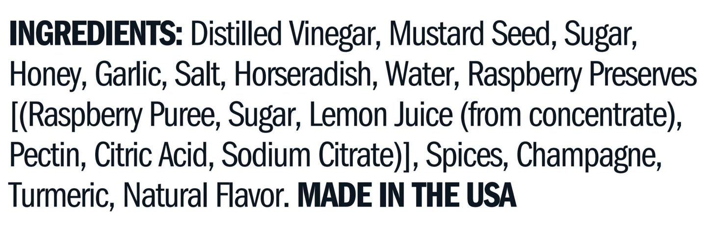 *Mustard - Champagne Garlic