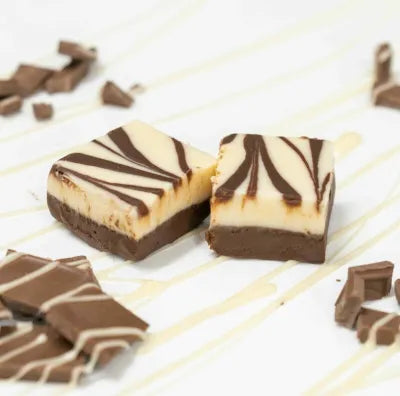 *Fudge - Chocolate Vanilla Swirl Fudge (1/2 lb Package)