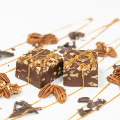 *Fudge - Chocolate Caramel Pecan (1/2 lb Package)
