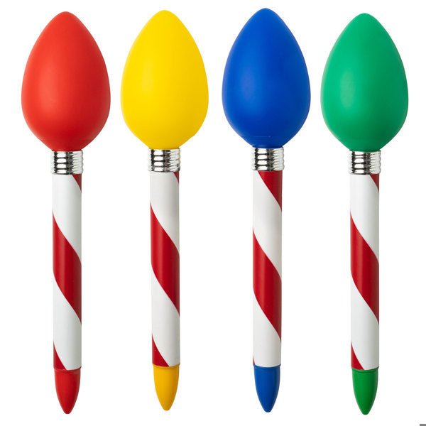 *Pens - Christmas Jumbo Light Up Bulb Pen