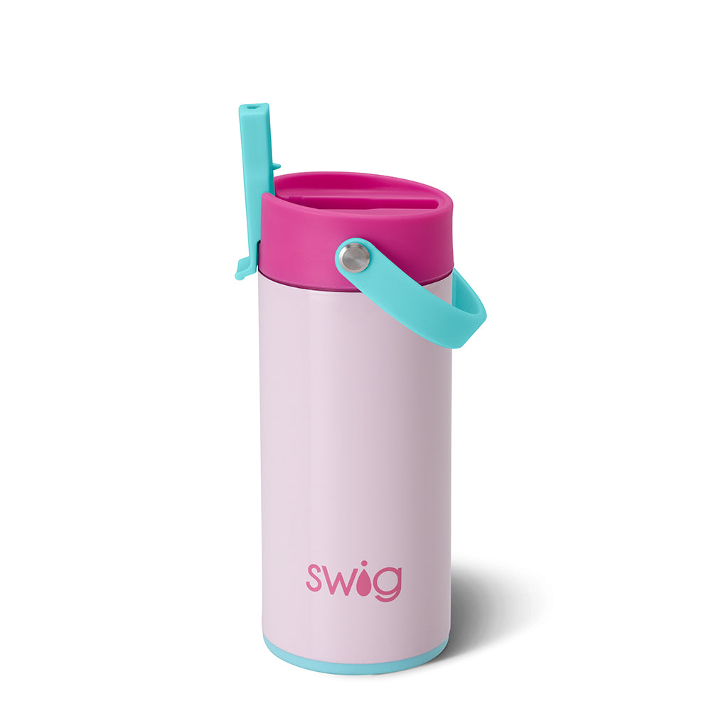 *SWIG for Kids Cotton Candy Flip + Sip Slim Tumbler (12oz)