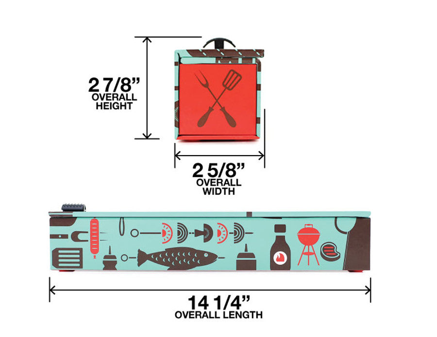 *ChicWrap Aluminum Foil Dispenser | BBQ Grill
