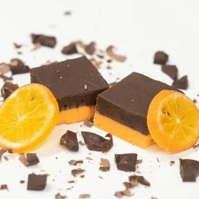 *Fudge - Dark Chocolate Orange Fudge (1/2 lb Package)