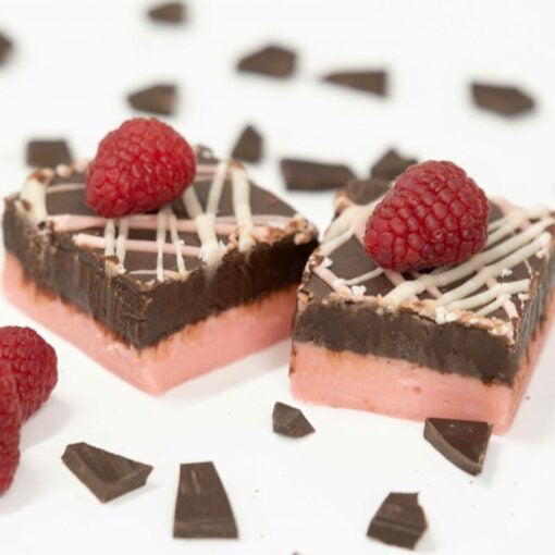 *Fudge - Dark Chocolate Raspberry Truffle (1/2 lb Package)