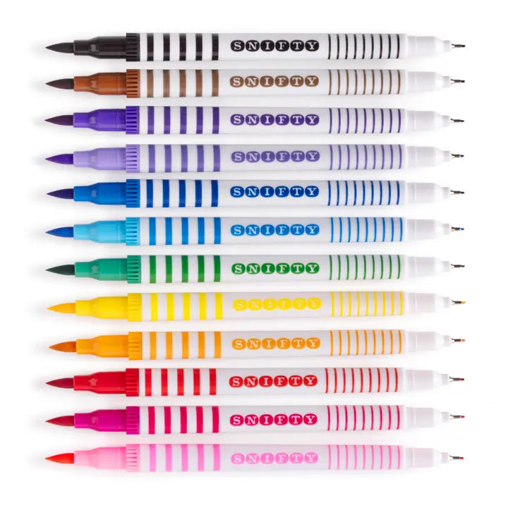 *Marker Set – Double Rainbow Dual Tip Markers