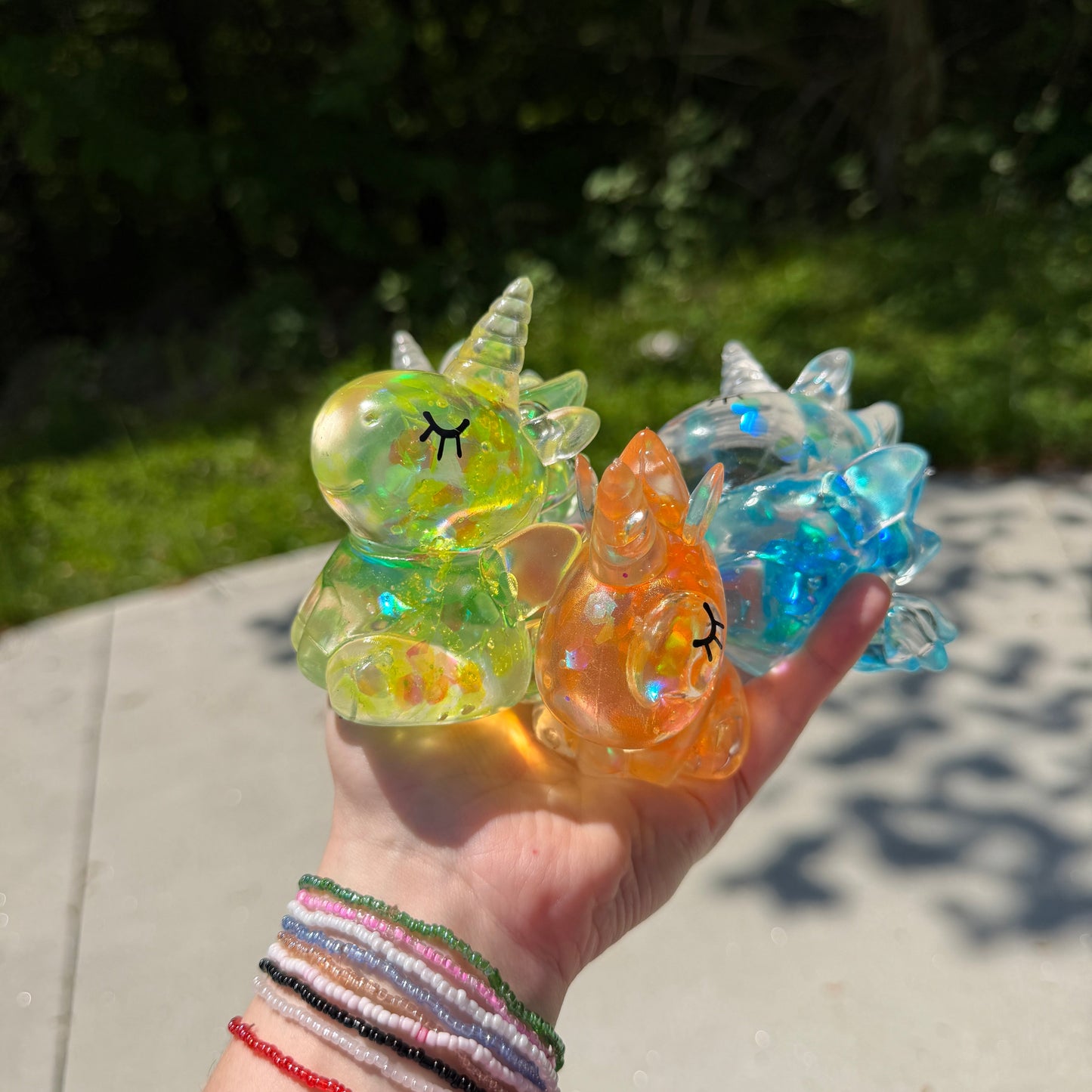 *Squishy Toy - Unicorn Glitter
