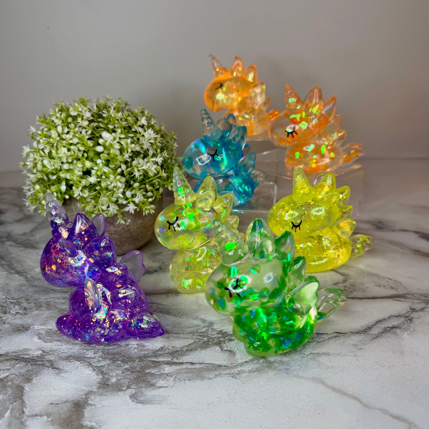 *Squishy Toy - Unicorn Glitter