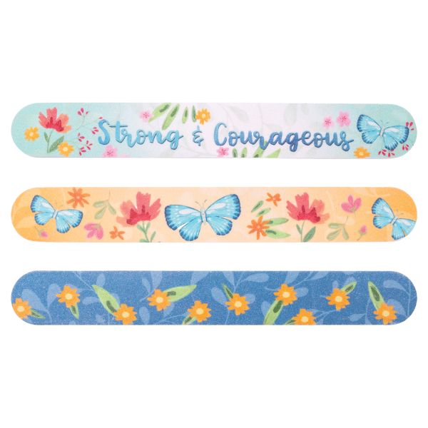*Emery Board - Uplifted & Inspired Emery Board Set - Strong & Courageous
