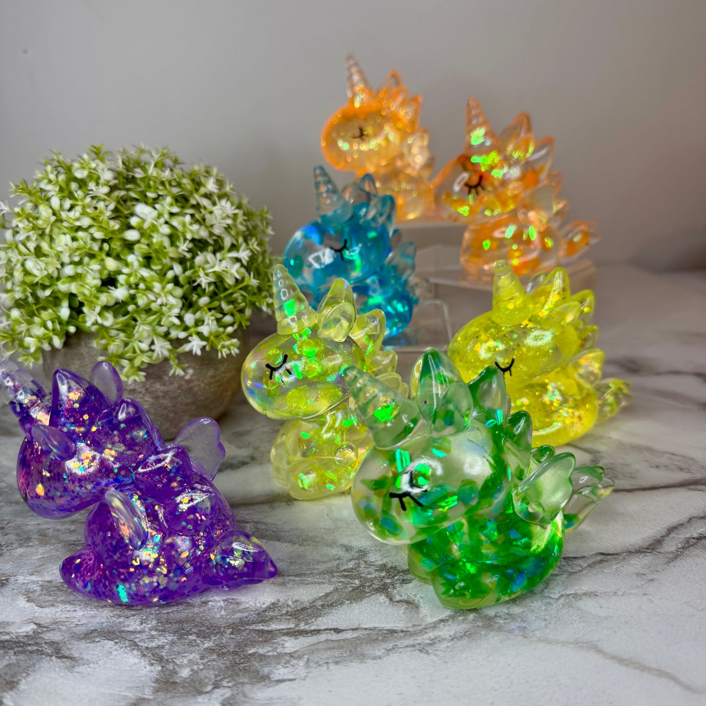 *Squishy Toy - Unicorn Glitter
