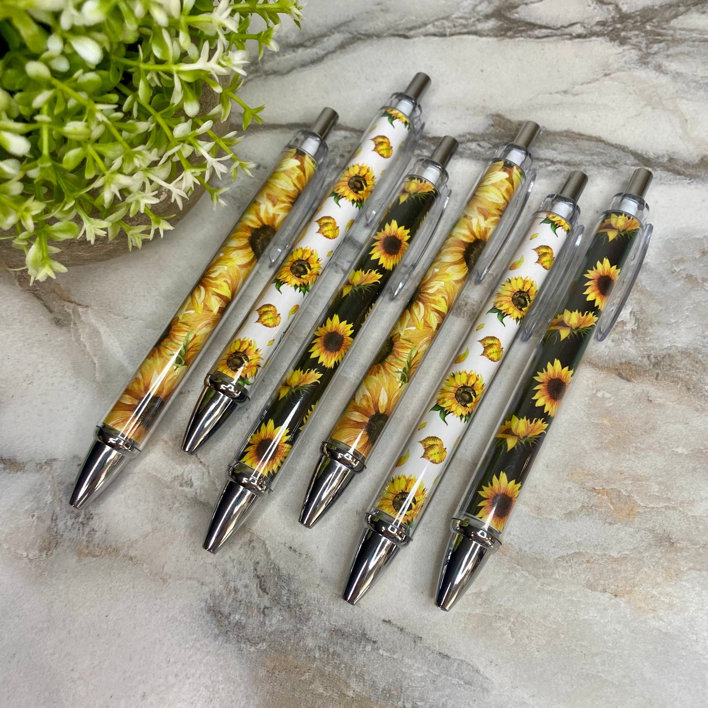 *Pen - Clear Sunflower