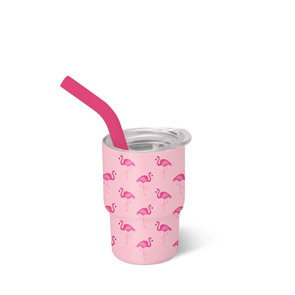 *SWIG Tiny Tumbler 2oz - Flamingos