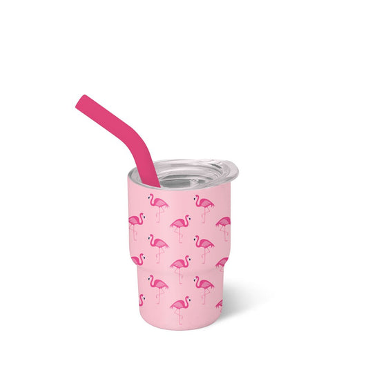 *SWIG Tiny Tumbler 2oz - Flamingos