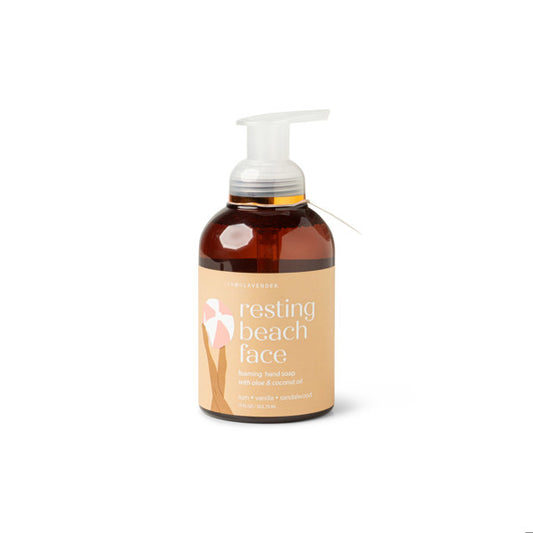 *Hand Soap - Foaming Hand Soap Resting Beach Face