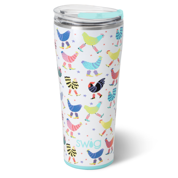 *SWIG Funky Chicken Tumbler (32oz)