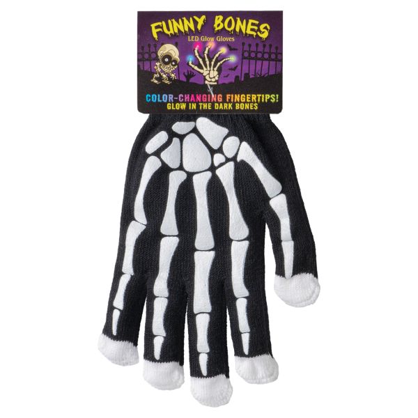 *Gloves - Funny Bones LED Glow Gloves