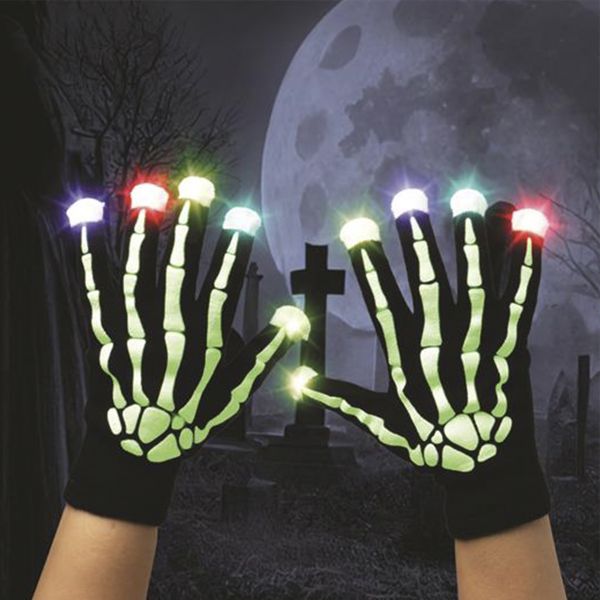 *Gloves - Funny Bones LED Glow Gloves