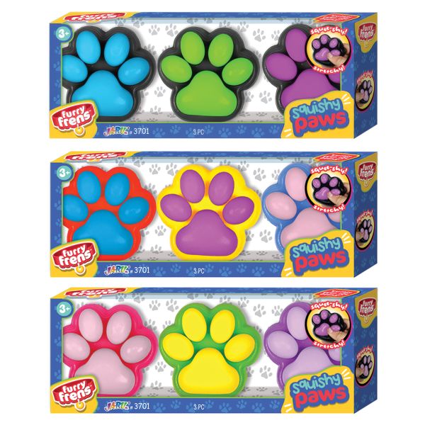 *Squeezy - Furry Frens Squishy Paws