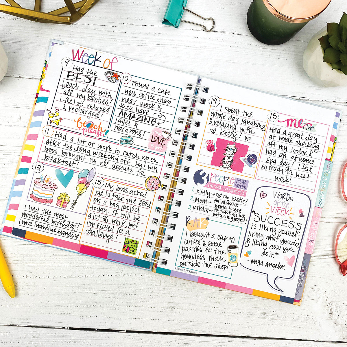 NEW! 2026 Goal Getter Bundle + 2026 Mini Calendar | Reminder Binder® Planner, Gratitude Finder® Journal and Budget Binder™