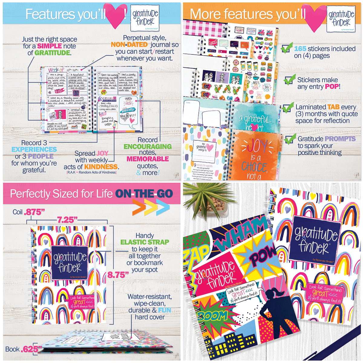 NEW! Happy Habits Bundle for Kids | Chore Chart, Gratitude Journal & Stickers + BONUS App Membership