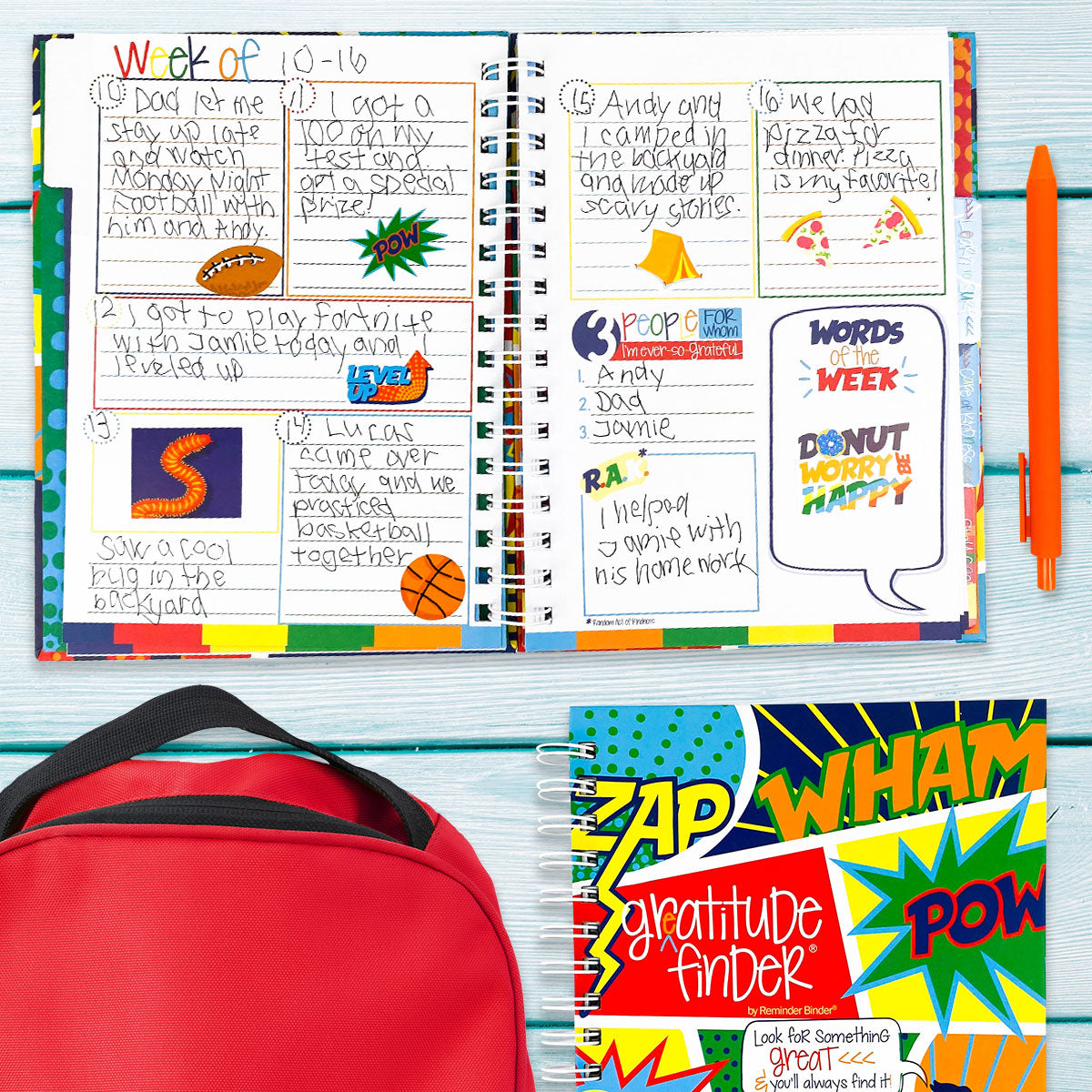 NEW! Happy Habits Bundle for Kids | Chore Chart, Gratitude Journal & Stickers + BONUS App Membership