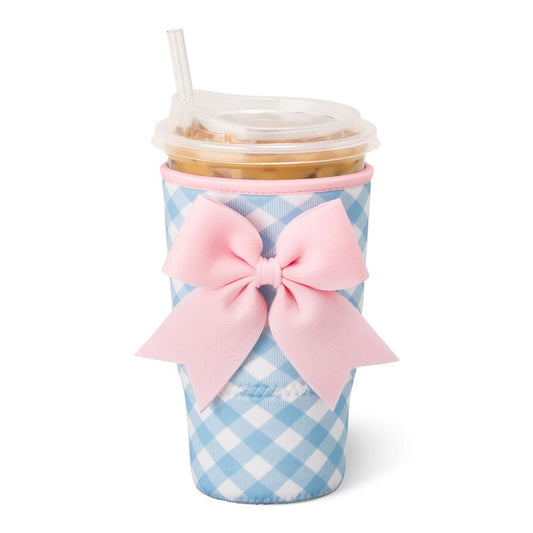 *SWIG - Iced Cup Coolie (Large) - Gingham