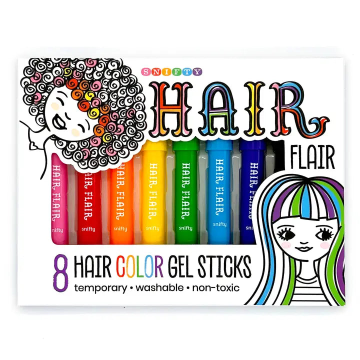 *Hair Color Gel Sticks - Hair Color Gel Sticks Set of 8