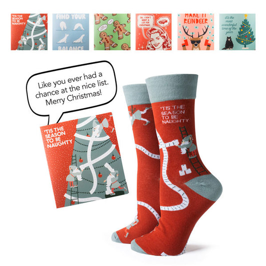 *Socks - Holiday Gift Card and Sock Set