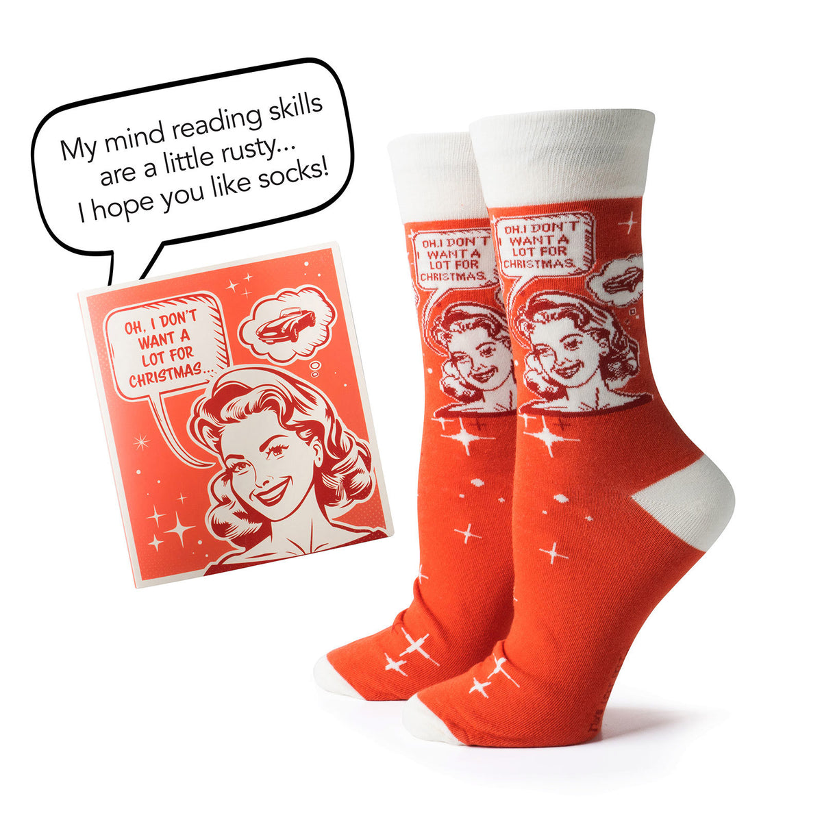 *Socks - Holiday Gift Card and Sock Set