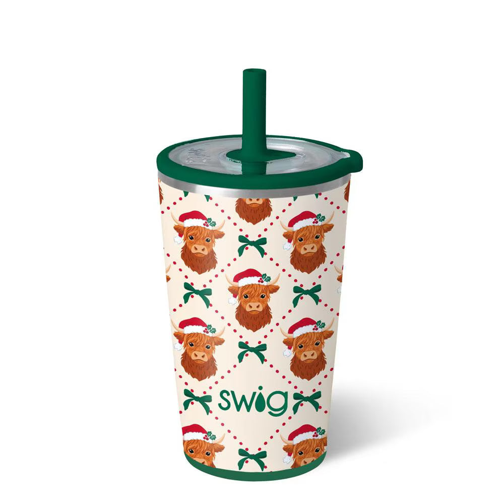 *SWIG - Holiday Herd - Party Cup Sipper 14oz