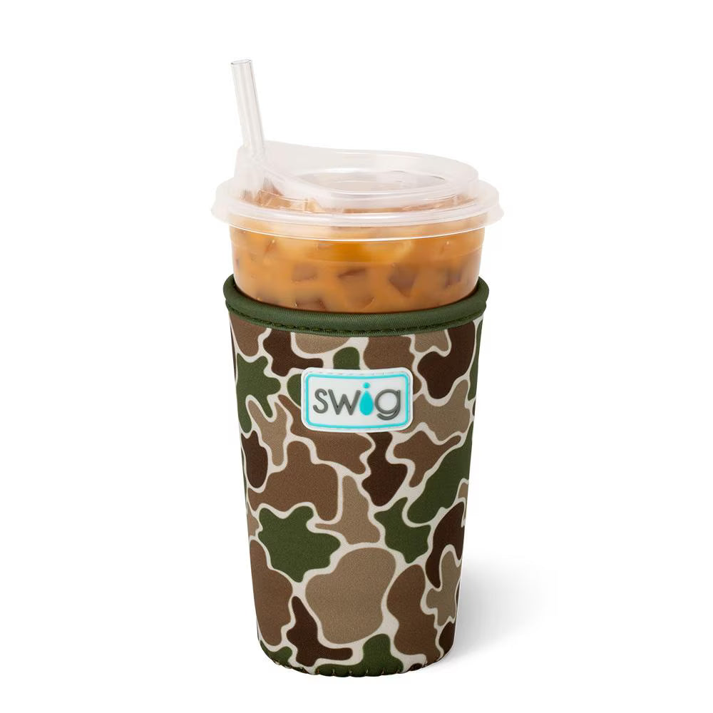 *SWIG - Iced Cup Coolie (Medium) - Hunting Camo