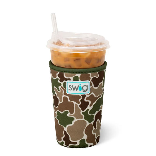 *SWIG - Iced Cup Coolie (Medium) - Hunting Camo