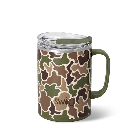 *Large Camper Mug 24oz - Hunting Camo