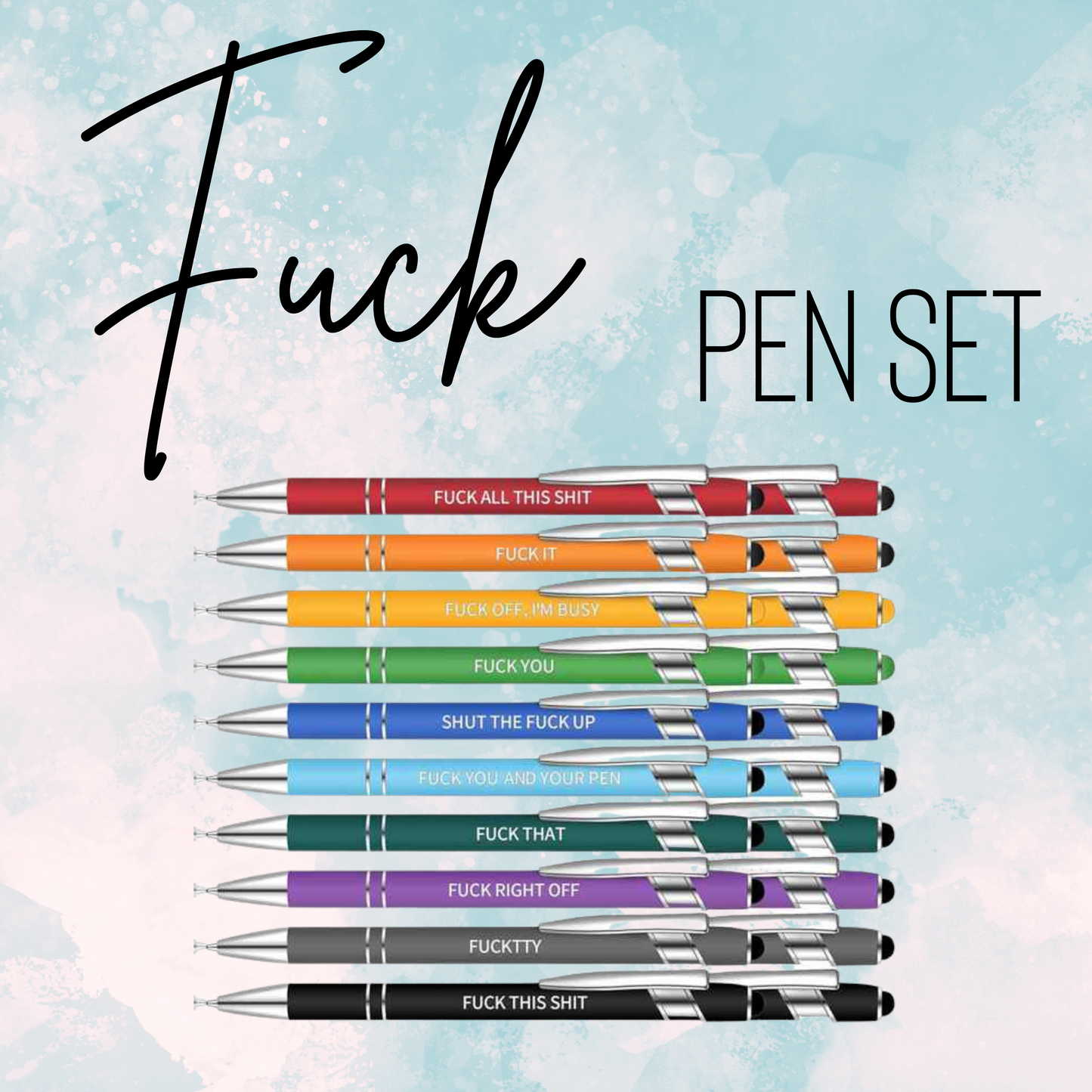 *Pen and Stylus - Adult, Fuck, F Word, Swear