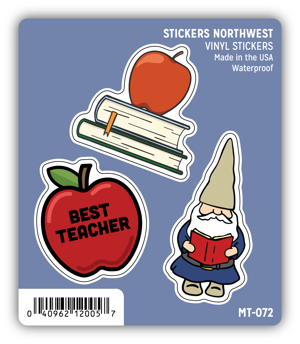 *Sticker Mini Trio - Teacher