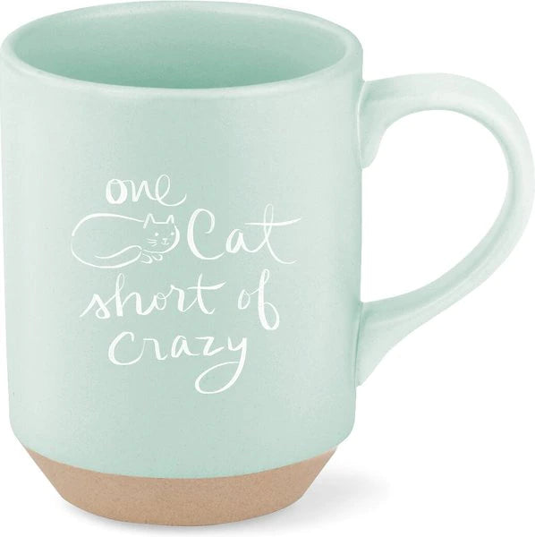 *Mug - One Cat Short Stoneware Mug