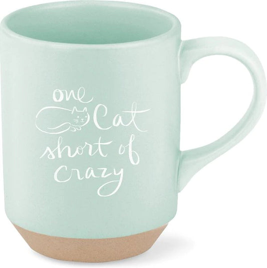 *Mug - One Cat Short Stoneware Mug