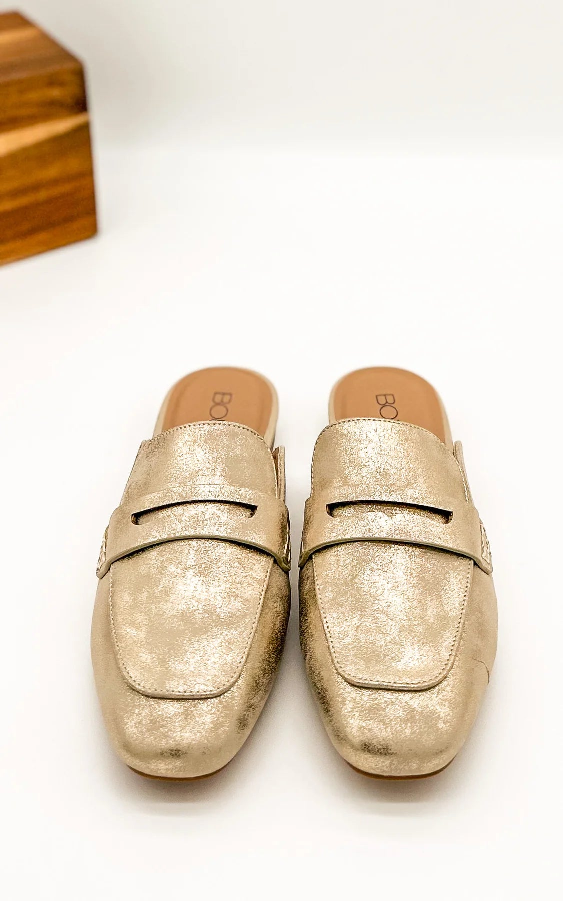 *Corkys Womens ITS FALL YALL LOAFER - Gold Metallic