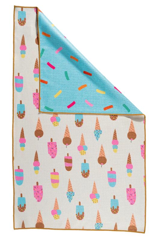 *Dish Towels - Ice Cream Cone