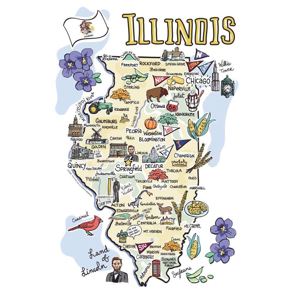 *SWIG Illinois Travel Mug (22oz)