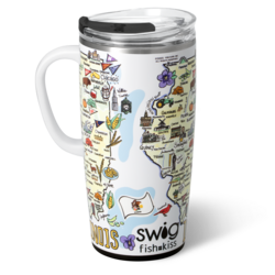*SWIG Illinois Travel Mug (22oz)