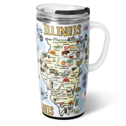*SWIG Illinois Travel Mug (22oz)