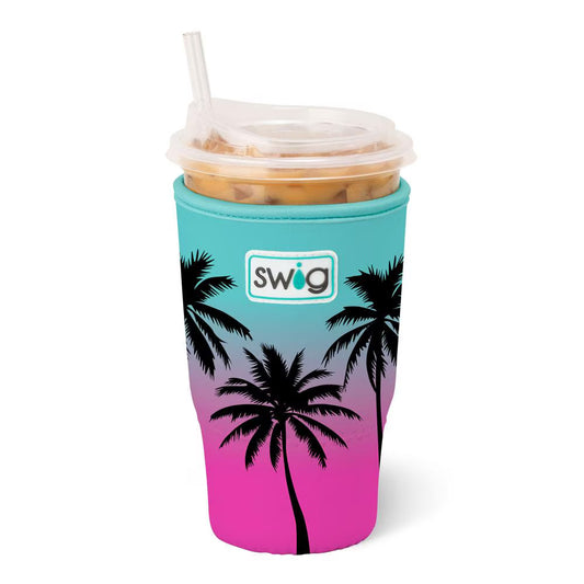 *SWIG - Iced Cup Coolie (Large) - Island Sunset