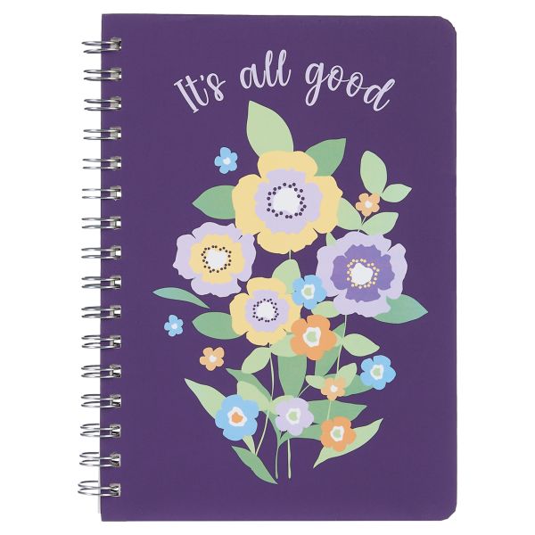 *Journal - Hard Cover Spiral Journal - It's All Good