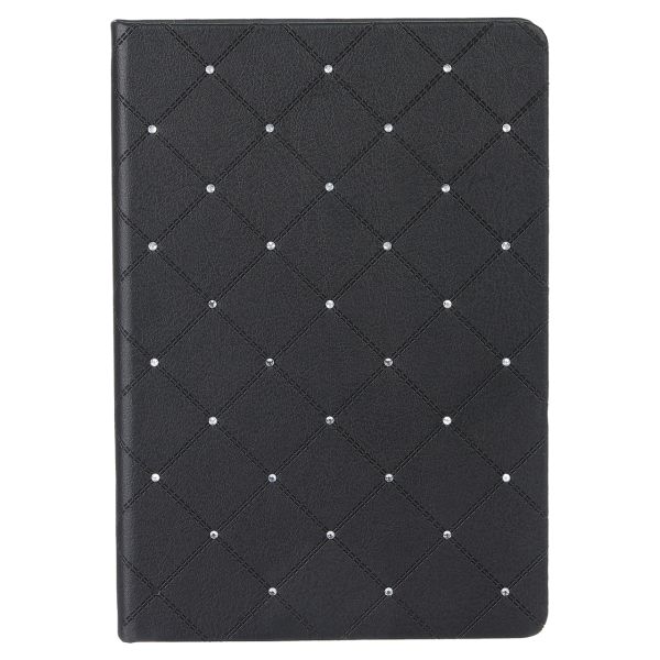 *Journal - Journal with Rhinestone Accents - Black