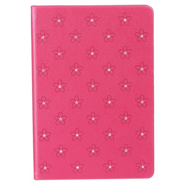 *Journal - Journal with Rhinestone Accents - Hot Pink