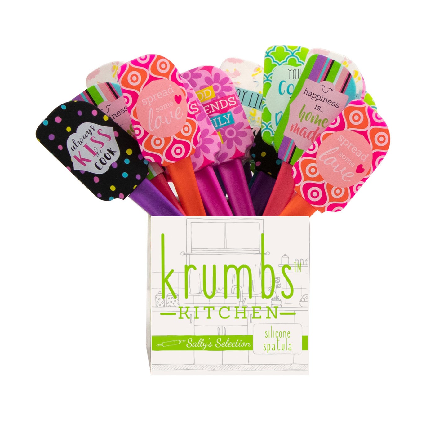 *Spatulas - Krumbs Kitchen Designer Silicone Spatulas