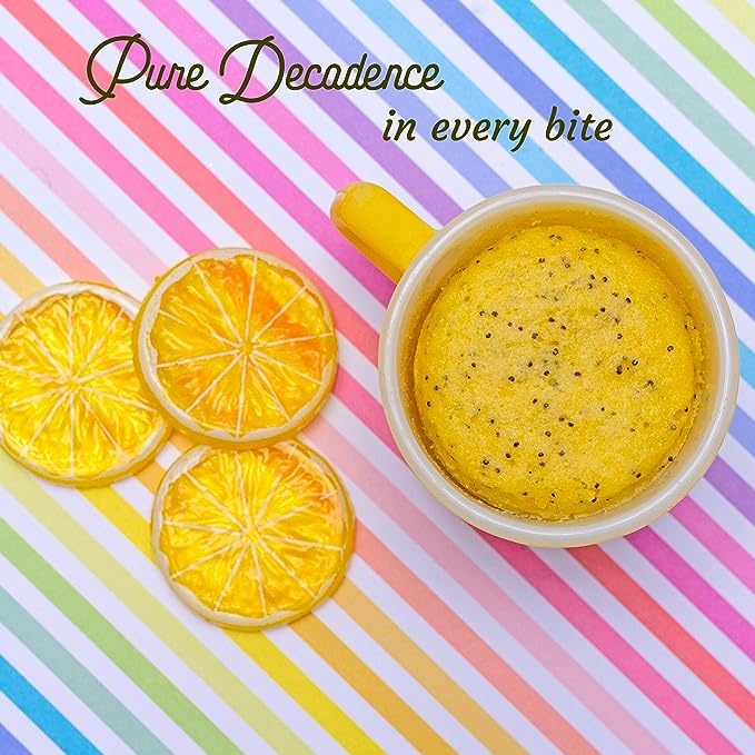 *SWEET LOGIC Keto Mug Cake Mix - Lemon Poppyseed