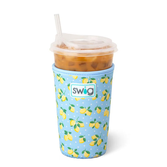 *SWIG - Iced Cup Coolie (Medium) - Lemon Meringue