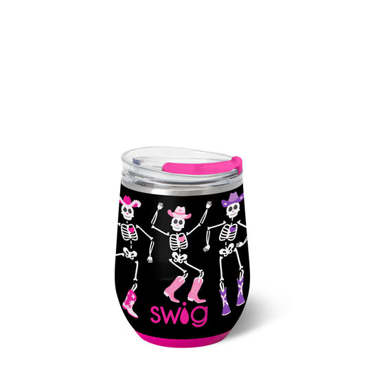 *SWIG Stemless Wine Cup (12oz) - Let's Go Ghouls