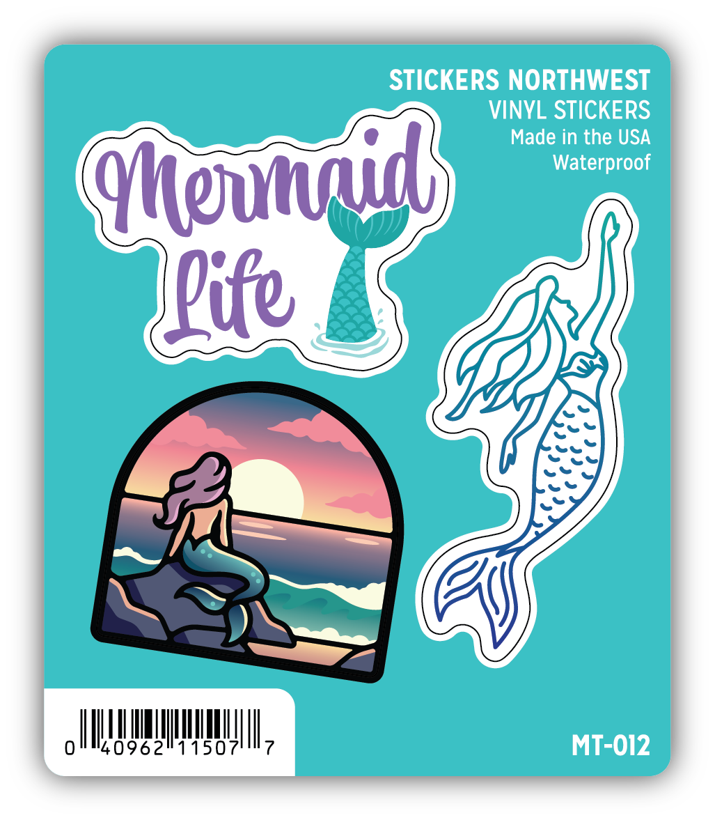 *Sticker Mini Trio - Mermaid